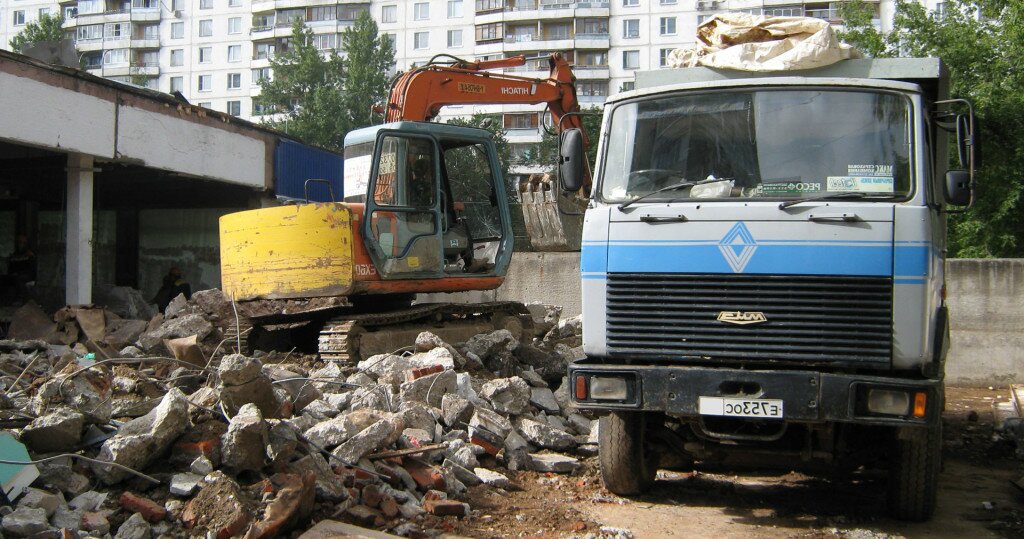 Вывоз строительного мусора